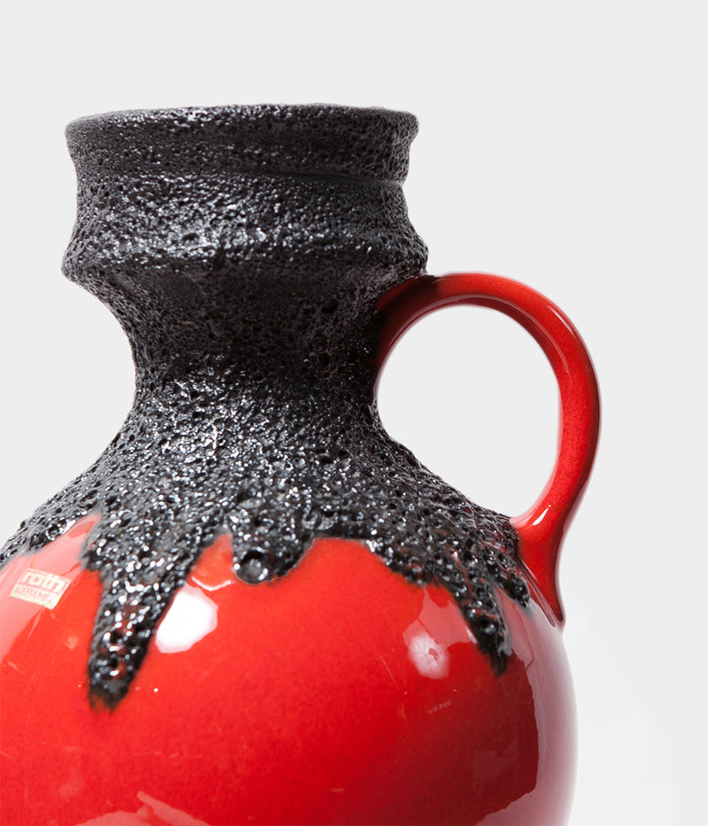 FAT LAVA "Roth Keramik Vintage Germany Pottery Vase 108"