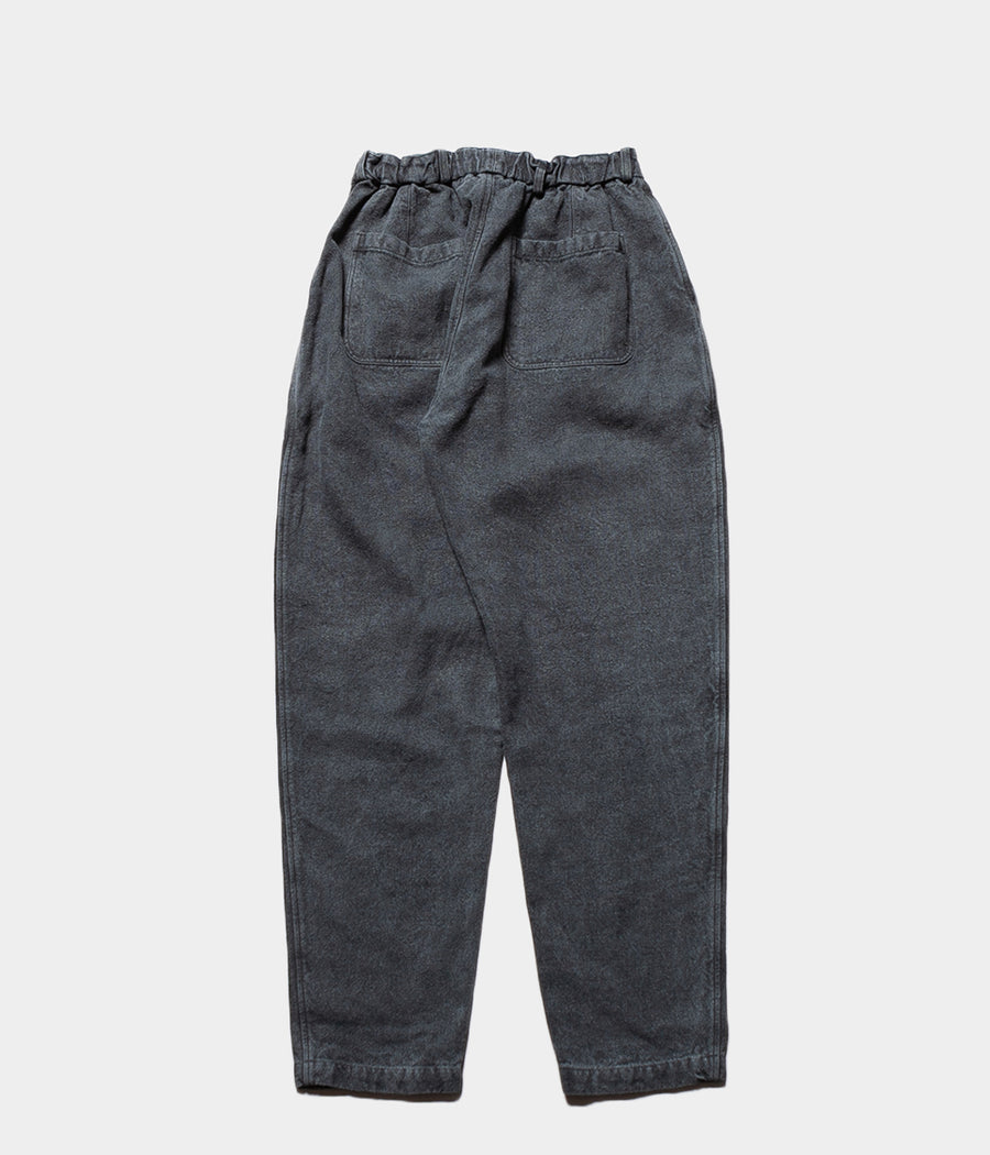 MITTAN ミッタン　亜麻苧麻パンツ　サイズ1 藍染 MITTAN / 亜麻苧麻ワイドパンツ 炭 PT-92 / unisex – PINT_MN