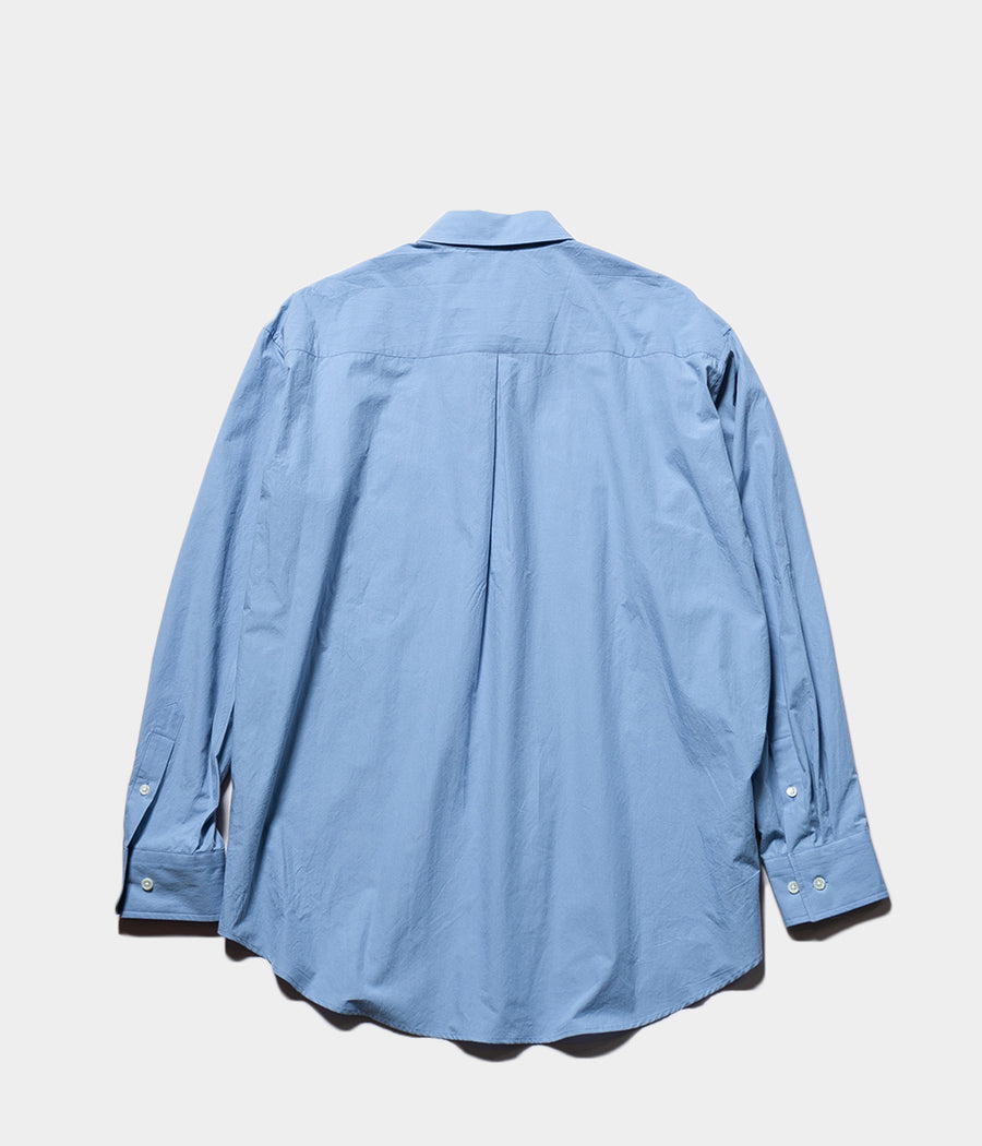 【ssstein】OVERSIZED STANDARD SHIRT - BLUE SSSTEIN 