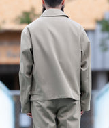 A.PRESSE "Covert Cloth Sports Jacket"