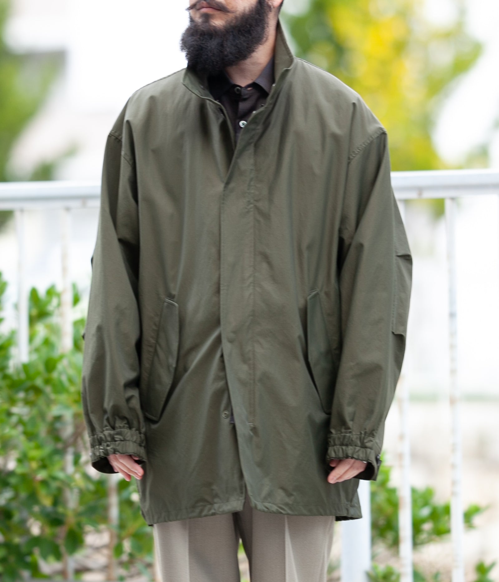 ジャケット・アウター stein 23ss Reversible Mods Coat black stein REVERSIBLE MODS COAT・BLACK - tity
