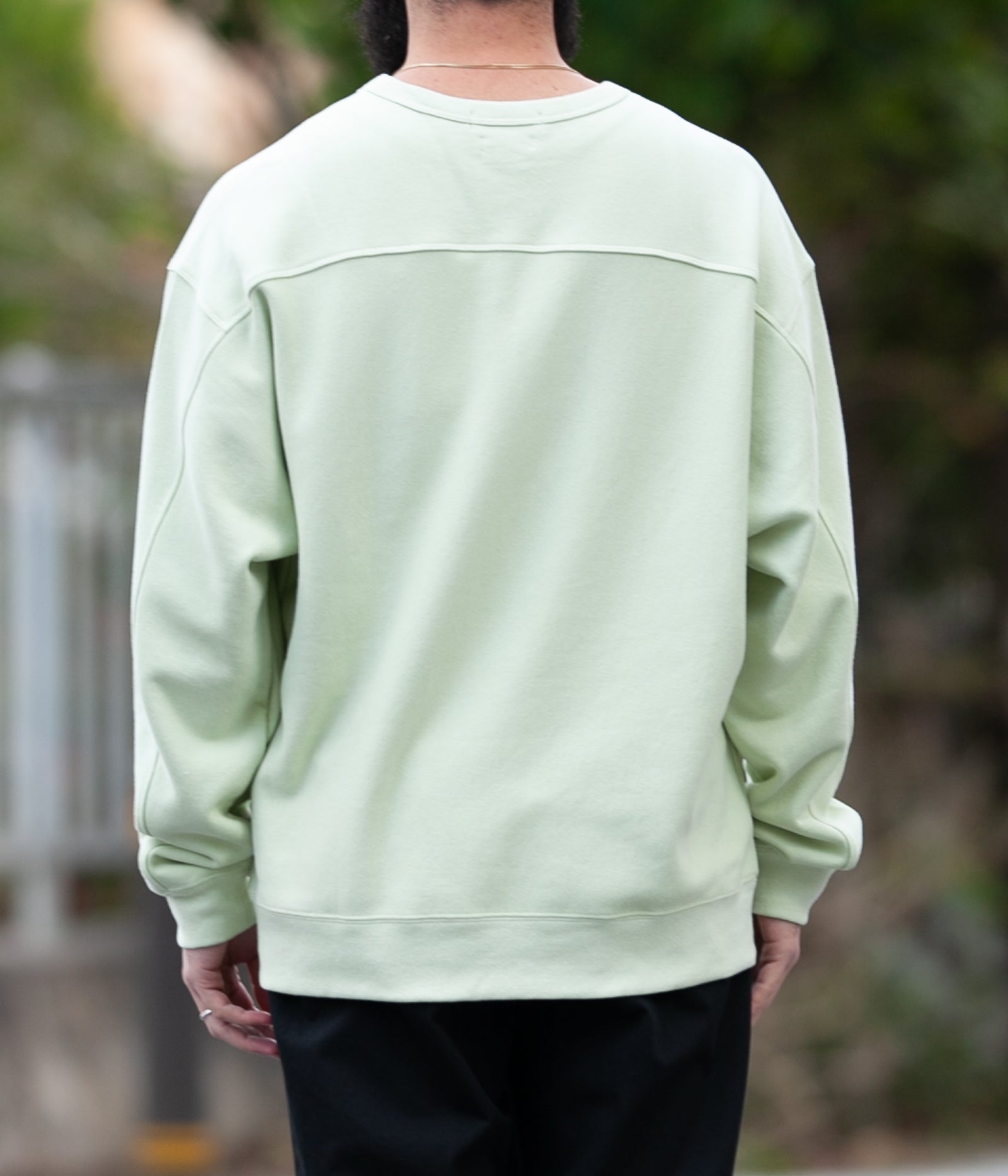 YOKE / スウェット/2/コットン/GRN/無地/YK20AW0236CS-W// YOKE 