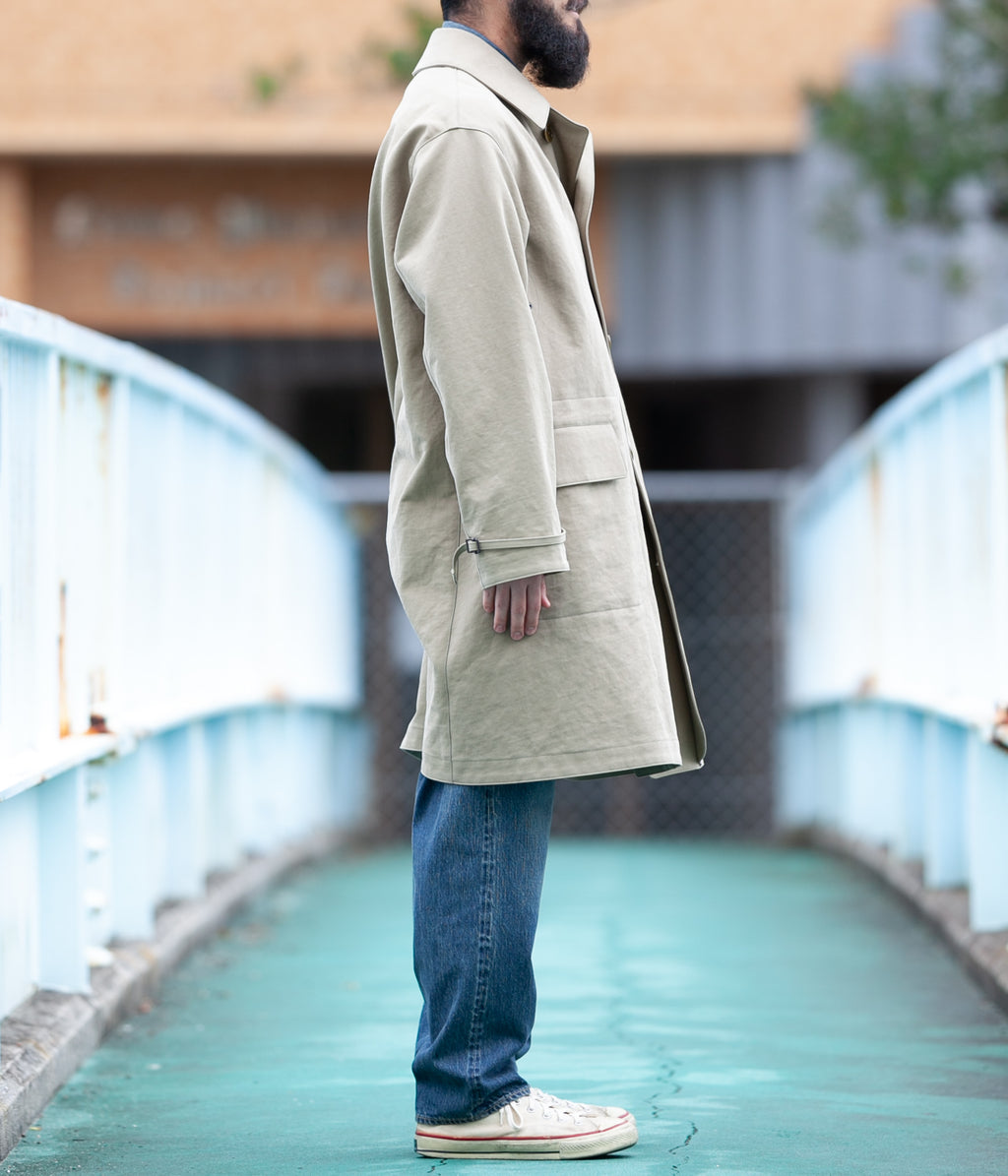 A.PRESSE アプレッセ Motorcycle Half CoatKHAKI-