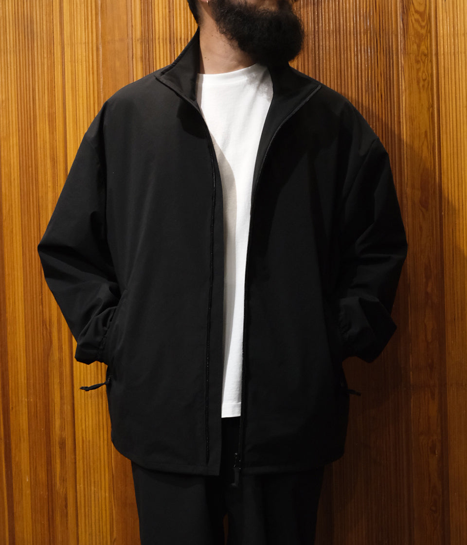 在庫あり/即出荷可】 stein stein シュタイン】WINDBREAKER Windbreaker Stand STAND BLACK  COLLAR JACKET Collar Jacket