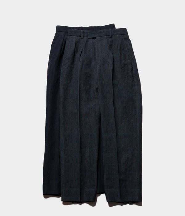 A.PRESSE "Wide Tapered Trousers"