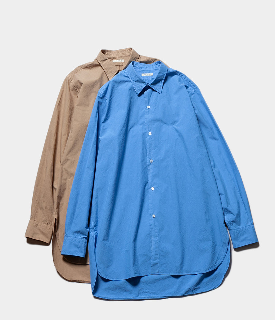 定番名作】HEUGN ユーゲン James シャツ ロイヤルブルー サイズ3 HEUGN