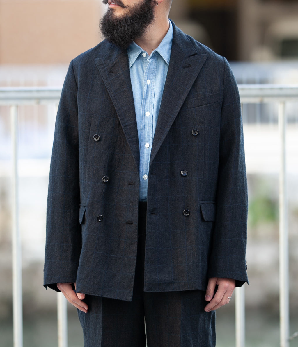 A.PRESSE Double Breasted Jacket / アプレッセ-