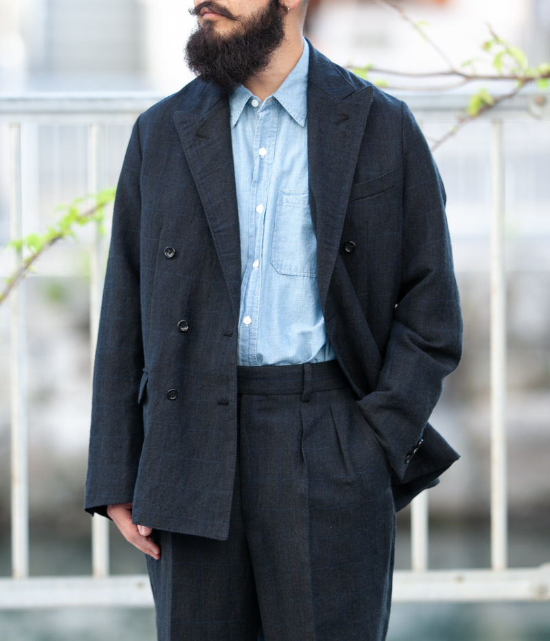 22AW a.presse Double Breasted Jacket - テーラードジャケット