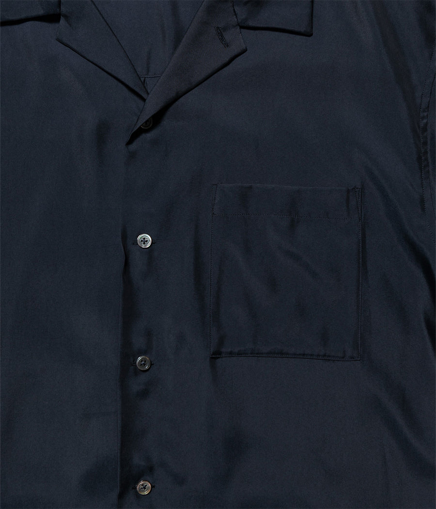 トップス ssstein CUPRO TWILL OPEN COLLAR SS SHIRT ssstein / シュタイン】CUPRO TWILL OVERSIZED OPEN COLLAR SS
