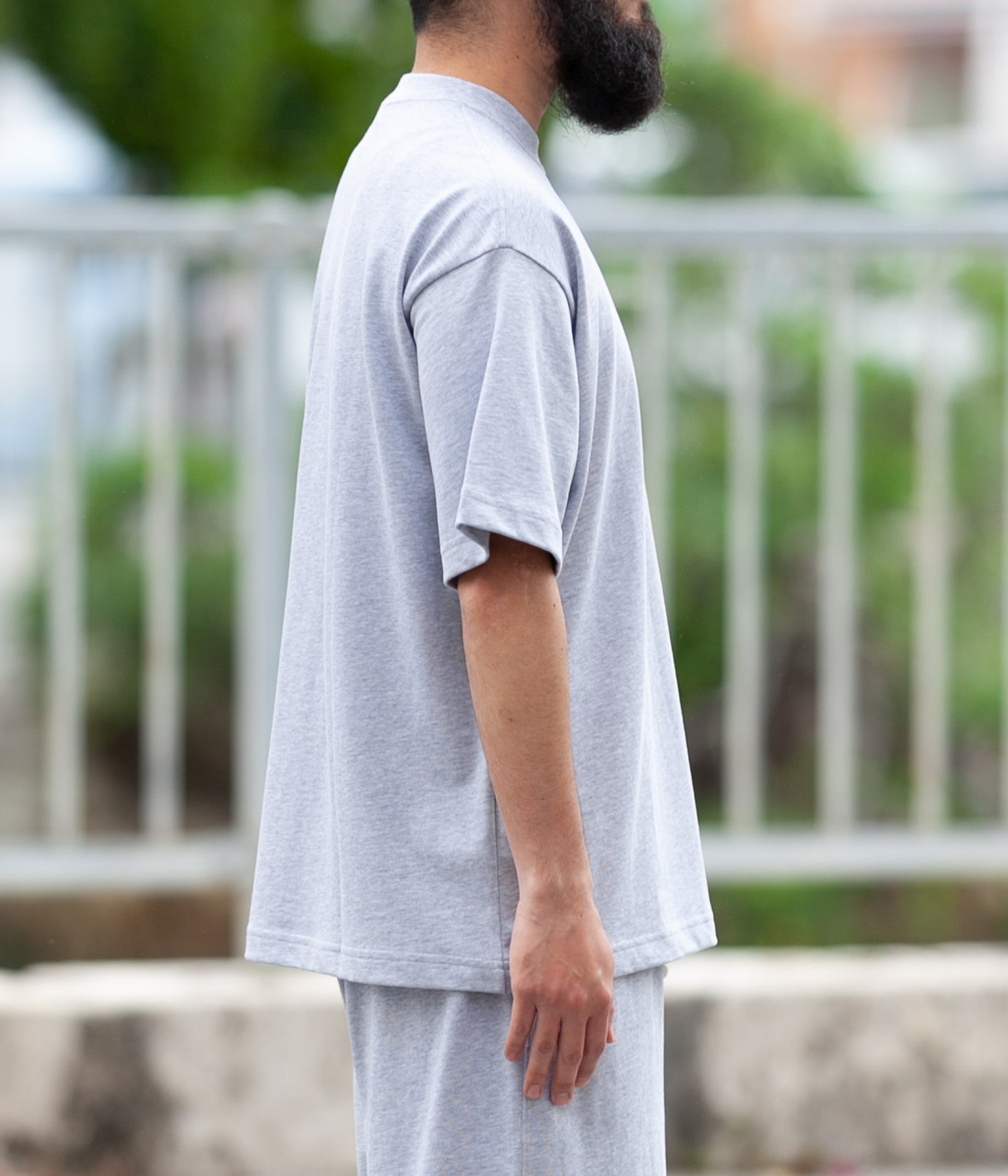 handvaerk NAVY ハンドバーク ヘビーウェイト ジャージー Tシャツ HANDVAERK NAVY 