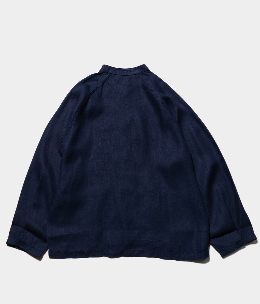 MITTAN／さざ波大麻ジャケット JK-44<2>「濃紺」 MITTAN 