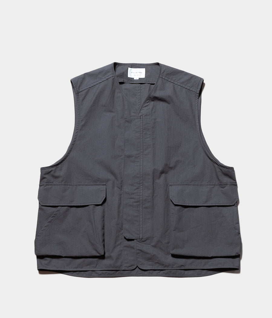 STILL BY HAND グレー ベスト VE01232 STILL BY HAND