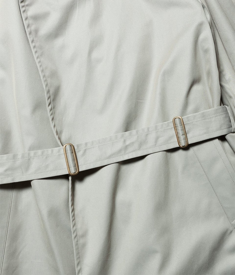 SCYE BASICS "Cotton Gabardine Tielocken Coat"