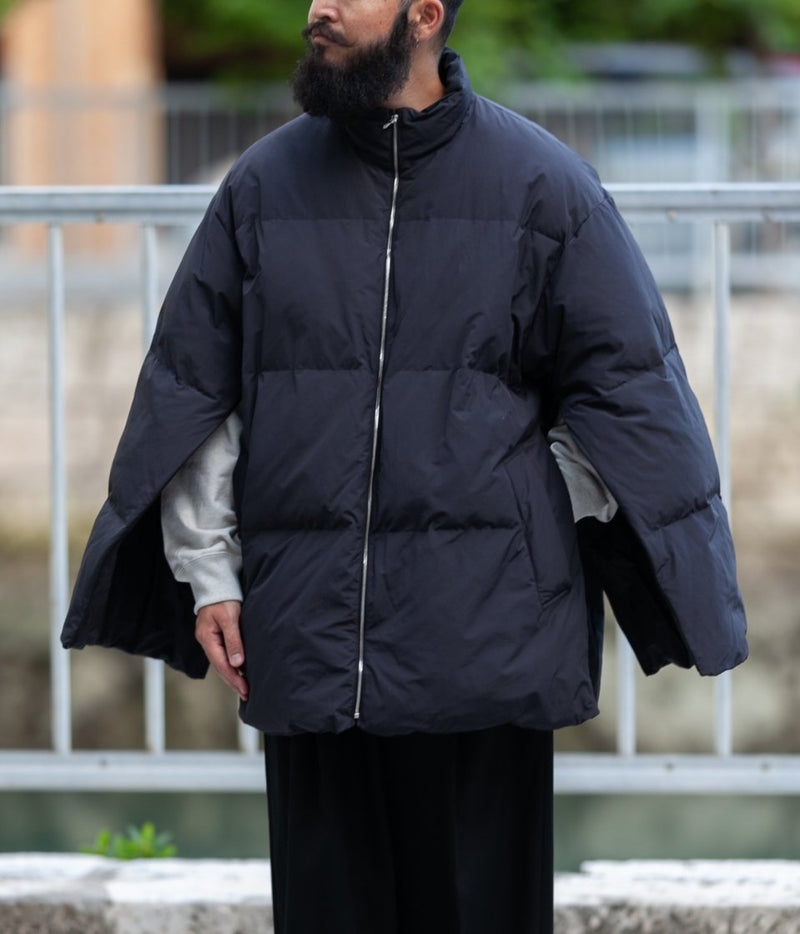 出品者様身長教えて欲しいですstein OVERSIZED REVERSIBLE DOWN JACKET